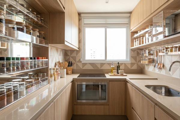 Como Organizar Uma Cozinha de Apartamento com Menos de 6 Metros Quadrados