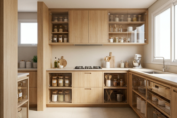 O Caso Real de Uma Cozinha Que Eliminou a Bagunça Visual em 48 Horas
